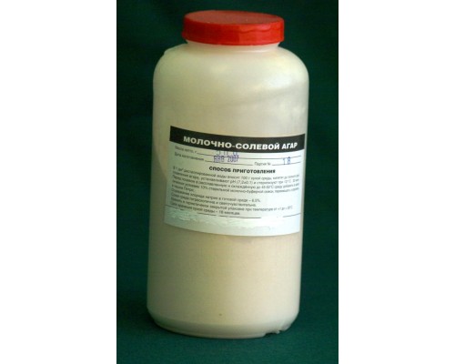 Агар молочно-сольовий (для визначення Staphylococcus aureus), Углич