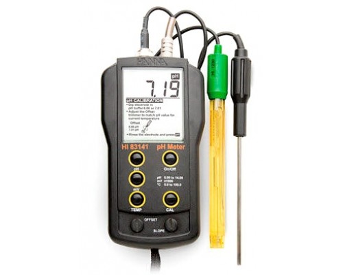 HI 83141 pH-метр портативний з рН-електродом (pH / mV / T)