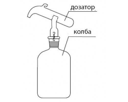 Дозатор для ізоамілового спирту 1 мл ТУУкр 14307481.011-94