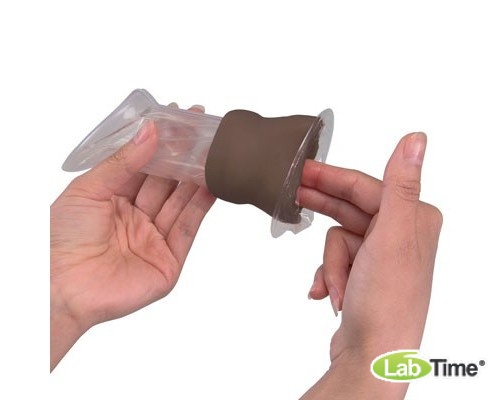 Модель для обучения пользованию женским презервативом, темная кожа