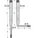 Термометр ТТЖ-М исп.5П-2 (0+100/1,0) Hg в/ч-240 мм,н/ч-66 мм, ртуть