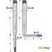 Термометр ТТЖ-М исп.5П-4 (0+200/1,0) Hg в/ч-240 мм,н/ч-66 мм