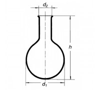 Колба К-2-500 мл, Boro