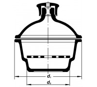 Эсикатор без крана 2-150мм BORO, ТС
