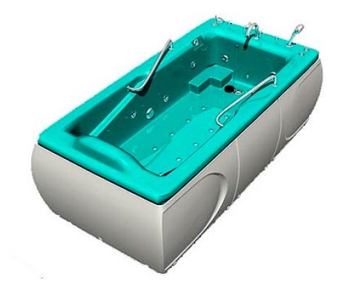Бальнеологическая ванна "Астра 1" ВБ-00 с системой подачи газа