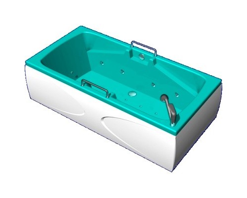 Бальнеологическая ванна "Астра" ВБ-00 с системой подачи газа