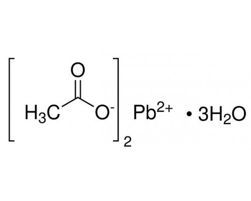 32307 Ацетат свинцю * 3Н2О, хч, чда, ACS, ISO, Ph. Eur., 99.5-102.0%, 100 г (Sigma-Aldrich)