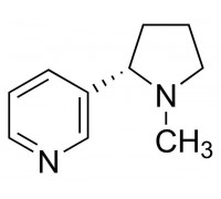 (-)-Никотин, жидкий, ≥ 99% (ГХ), 5 мл