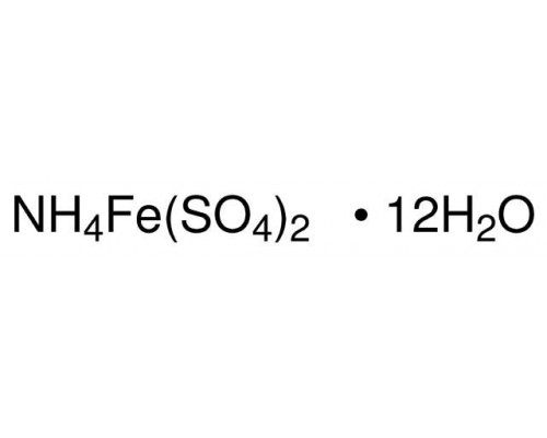 09729 Амоній заліза (III) сульфат * 12H2O, (сіль Мора), BioUltra, 99,0%, 50г (Fluka)