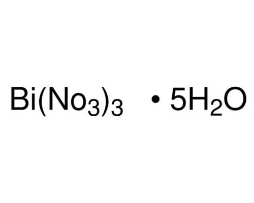 95378 Вісмут (ІІІ) азотнокислий * 5H2O, хч, чда, кристалічний, 98.0%, 50 г (Fluka)