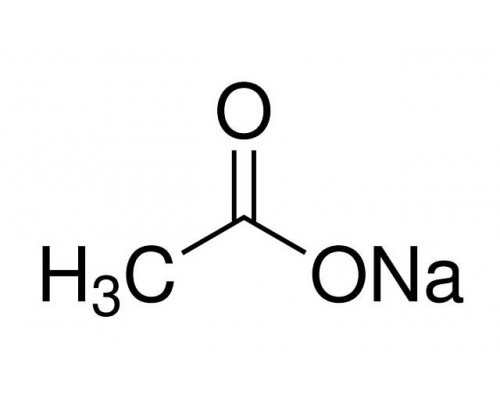 71181 Натрій оцтовокислий, ч, чда, б / в, 98.5%, 250 г (Fluka)