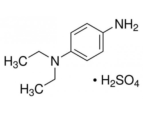 07672 N, N-діетил-п-фенілендіамін сульфат, ч, 98,0%, 250 г (Fluka)