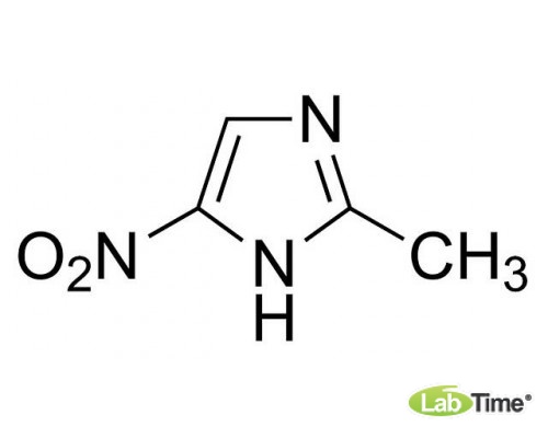 2-метил-4(5)-нитроимидазол, 99%, 50 г