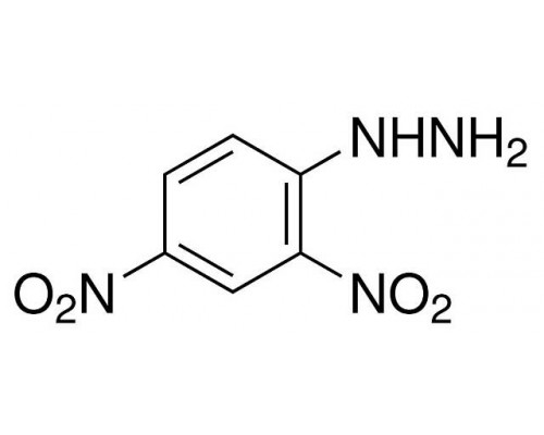 42210 2,4-Динитрофенилгидразин, хч, чда, увлажнённый водой, 99,0%, 25 г (Fluka)