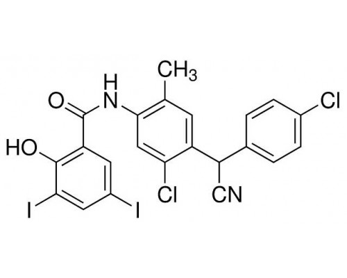 34093 Клозантел PESTANAL, аналит.стандарт, 100 мг (Fluka)