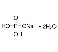 04269 Натрий фосфат 1-замещённый*2Н2О, Ph. Eur., BP, USP, FCC, E339, 98-100%, 1 кг (Sigma)