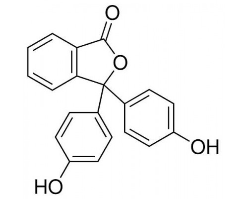 33518 Фенолфталеїн, ACS reagent, reag. Ph. Eur., 98-102%, 100 г (Sigma)