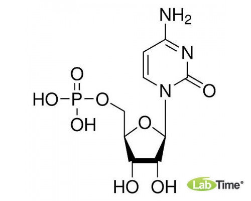 C1131 Цитидин 5'-монофосфат, 99%, из дрожжей, кристаллический, 500 мг (Sigma)