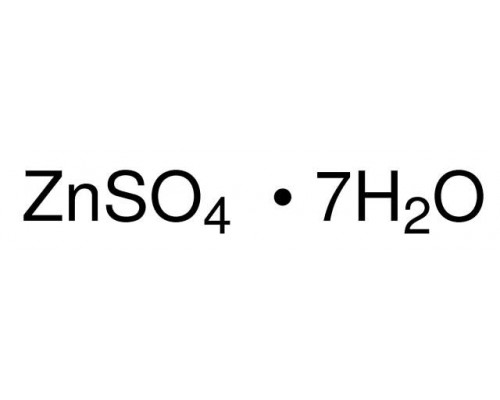 14455 Цинк сірчанокислий гептагідрат, ч, Ph. Eur., BP, USP, FCC, 99.0-103.0%, 1 кг (Sigma)