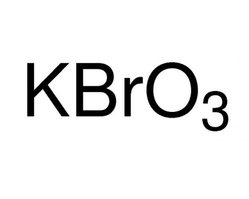 60085 Калій бромат, ч, д / аналізу, ACS реагент, ≥ 99.8%, 50 г (Fluka)
