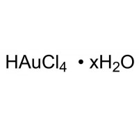 12325 Гидроген тетрахлораурат (III) гидрат, 99.9% (metals basis), Au 49% мин, 5 г