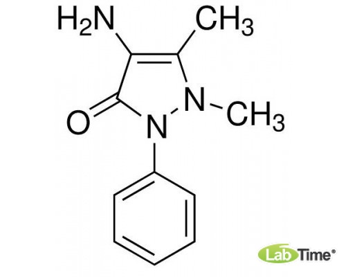 A13846 4-Аминоантипирин, 97%, 500 г (Alfa)