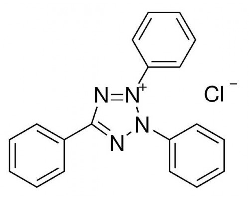 A10870 2,3,5-Трифенил-2H-тетразолий хлористый, 98%, 10 г (Alfa)