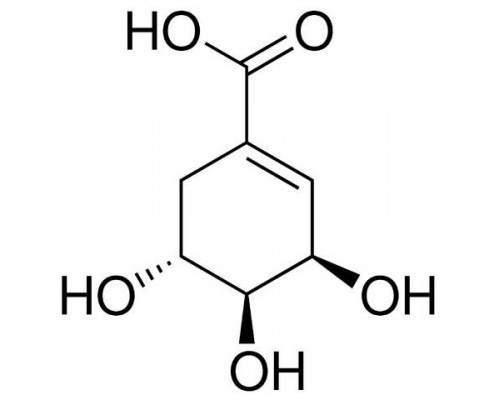 L04848 (-) - шікімовой кислота, 98%, 250 мг (Alfa)