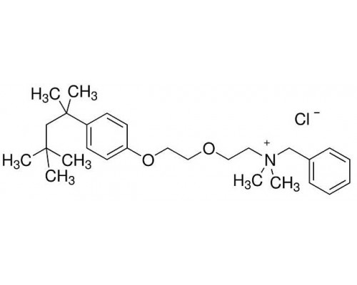 A16142 Бензетониум хлорид, 97%, 100 г (Alfa)