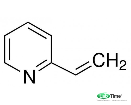 A14056 2-Винилпиридин, 97%, стаб.0.1% 4-трет-бутилкатехолом, 100 мл (Alfa)