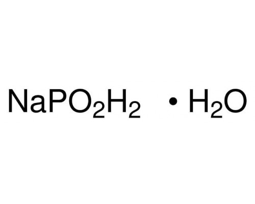 A13385 Натрий гипофосфит моногидрат, 98%, содержание воды 12-17%, 500 г (Alfa)