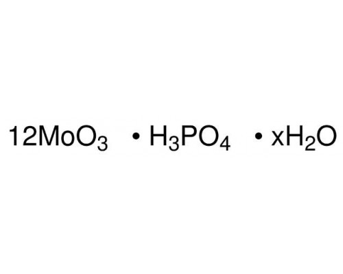 L15827 12-Фосфорномолібденовая кислота гідрат, Mo більше 47.5%, 500 г (Alfa)