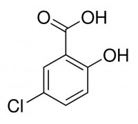 B23984 5-Хлорсалициловая кислота, 99%, 100 г (Alfa)