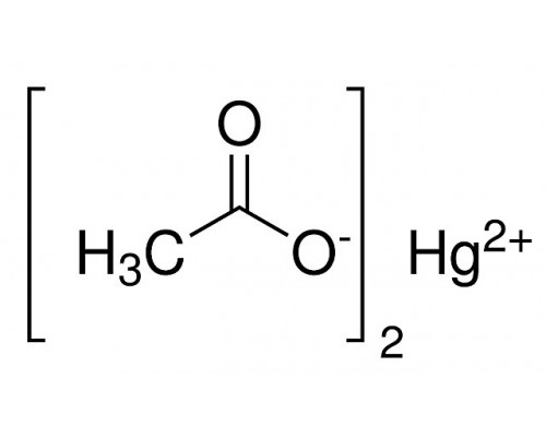 Ртуть (II) уксуснокислий, 98.0%, ACS, 50 г