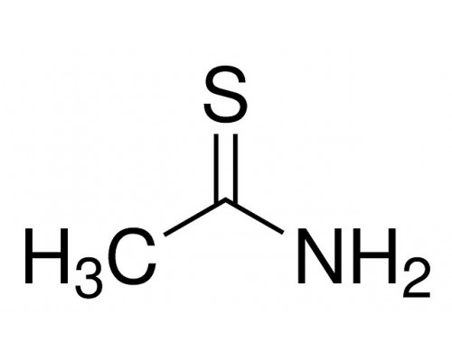 Тіоацетамід, ACS, 99%, 50 г