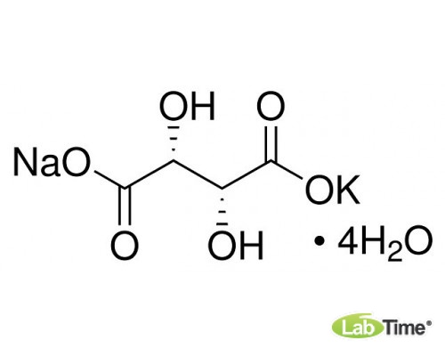 27068.233 Калий-натрий виннокислый тетрагидрат, ACS, ISO, Reag.Ph.Eur., аналитический реактив, 99.0-102.0%, 250 г (Prolabo)