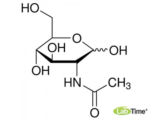 A2554.0025 N-Ацетил-D-глюкозамин, д/биохимии, мин. 99%, 25 г (AppliChem)
