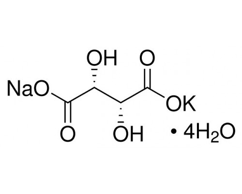 Калій-натрій виннокислий тетрагідрат, д / аналізу, хв. 99%, 1 кг