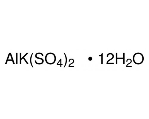 A2811.0250 Квасцы алюмокалиевые 10-водные, д/анализа, мин. 99,5%, 250 г (ApplIChеm)