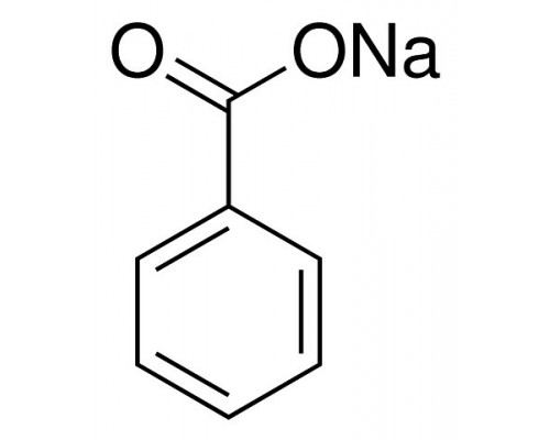 Натрій бензоат, ч, соотв. вимогам Ph. Eur., NF, 99,0-100,5%, 500 г