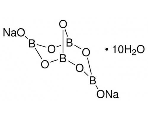 Натрій тетраборнокислий декагідрат, д / аналізу, хв. 99,5%, 1 кг