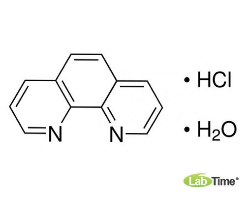 A4076.0025 1,10-Фенантролин гидрохлорид моногидрат, д/анализа, мин. 99%, 25 г (AppliChem)