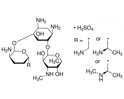 Гентаміцин сірчанокислий, USP, 5000 мг