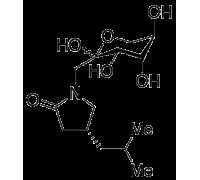 1-деокси-1 - [(4R) -4- (2-метилпропіл) -2-оксо-1-піролідиніл] -D-тагатопіраноза (α / β Mixture), 10 мг