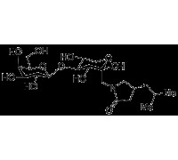 1-деокси-4-O-β-D-галактопіранозіл-1 - [(4R) -4- (2-метилпропіл) -2-оксо-1-пірроліділіл] -β-D-фруктопіраноз, 10 мг