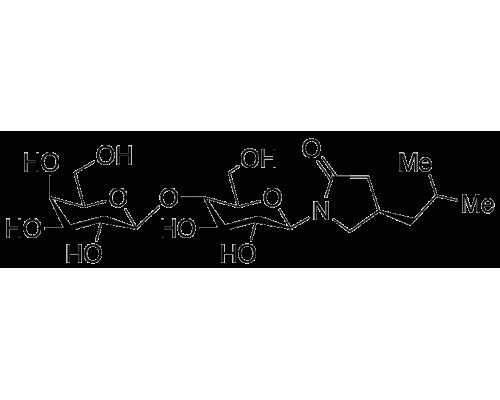 (4R)-1-(4-O-β-D-галактопиранозил-β-D-глюкопиранозил)-4-(2-метилпропил)-2-пирролидинон, 10 мг