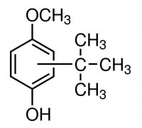 B23530 2 (3)-трет-бутил-4-метоксифенол, 96%, 50 г