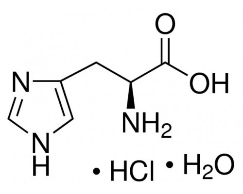 Гістидин-L гідрохлорид моногідрат, ч, Ph. Eur., 50 г