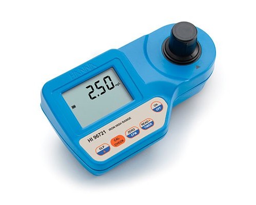 HI 96721 колориметр, аналізатор заліза HR (0-5,00 мг / л)