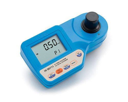 HI 96711 колориметр, аналізатор вільного і загального хлору в воді